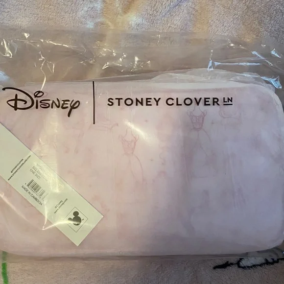Stoney Clover Lane Cinderella Disney Small Pouch Pink - Picture 5 of 5